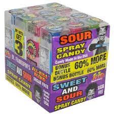 Too Tarts All Kidz Blend Sweet Sour Spray Candy Bottle 30 Ml Each 12 In A Pack Walmart Com Walmart Com