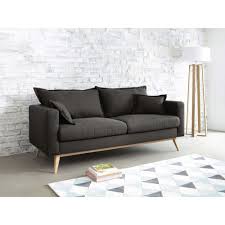 Sofa 3 Sitzer Aus Stoff Graubraun Maisons Du Monde Muebles De Sala Modernos Muebles Sala Todo Muebles