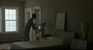 The Eclat Of Geraldine Page In A Cool Grey Room In 2020 Woody Allen Interior Grey Room