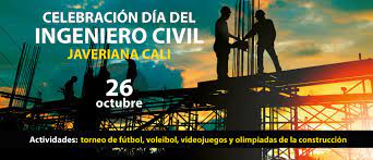 Cueva del ingeniero civil contiene apuntes de ingeniería civil, estructuras, cómputos métricos, carreteras y planillas excel de ingeniería civil. Celebracion Dia Del Ingeniero Civil En La Javeriana Calibuenasnoticias Com