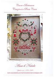 Amazon Com Ama Il Natale Love Christmas Cross Stitch