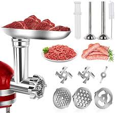 Share the post kitchen aid mixer meat grinder. Zision Metal Meat Food Grinder Attachment For Kitchenaid Stand Mixers Compatible With All Kitchenaid Stand Mixe In 2021 Kitchen Aid Kitchenaid Stand Mixer Meat Recipes