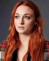 Sophie Turner Red Hair Sophieturner Gameofthrones Redhair Sophie Turner Photoshoot Sophie Turner Instagram Sophie Turner