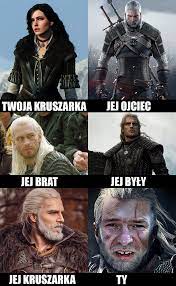 Cavill pasuje na geralta bardziej niż karolak? Mniejsze Zlo Karolak W Memie Polska Wpz