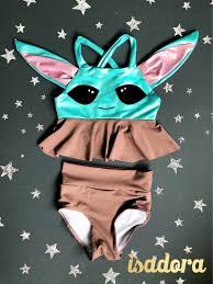 View our full return policy here. Girls Baby Yoda Swimsuit Bathing Suit Etsy