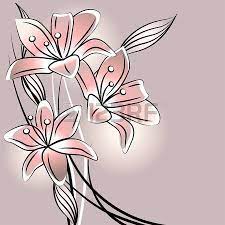 ✅ tante immagini, frasi e foto raccolte per te, vedile subito e condividi le più belle! Fiori Stilizzati Sfondo Pastello Con Gigli Stilizzati Pastel Background Flower Images Lily Tattoo