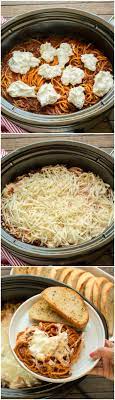 Slow Cooker Baked Spaghetti The Magical Slow Cooker Recipe Slow Cooker Baking Recipes Cooking Recipes