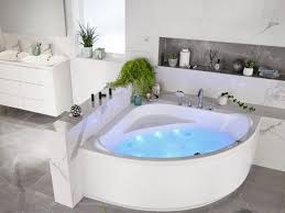 Baignoires D Angle 10 Exemples D Integrations Baignoire Angle Baignoire Idee Salle De Bain