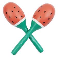 Vas a aprender hacer tu mismo una sonaja con brics pequeños. Sunnylife Maracas Watermelon Sunnylife Usa Wooden Toy Gift Watermelon Kids Wooden Toys