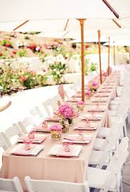 Backyard Blush Pink Bridal Shower Hostess With The Mostess Blush Pink Bridal Shower Backyard Bridal Showers Outdoor Bridal Showers