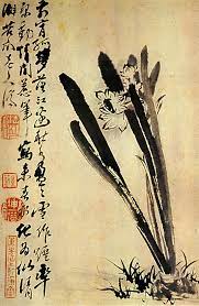 the daffodils 1694 shitao chinese art flower painting daffodils