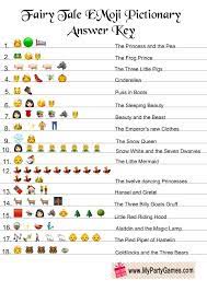 The font that i have used to make this quiz is easily readable. Free Printable Fairy Tales Emoji Pictionay Quiz For Baby Shower In 2021 Emoji Words Emoji Combinations Emoji