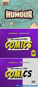 Download and read free comics and comic books on your iphone, ipad, kindle fire, android, windows, browser and more. Comic Book Text Effect Psd Template Free Download Godownloads Net Official Website