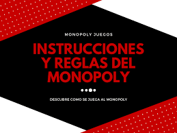Monopolio banco electronico presentamos una versión moderna del juego monopoly: Instrucciones Y Reglas Del Monopoly Clasico Monopoly Juegos