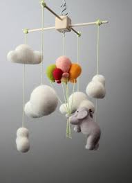 1001 Ideen Fur Mobile Basteln 18 Ideen Furs Babys Erste Spielzeug Mobile Craft Felt Baby Diy Baby Stuff