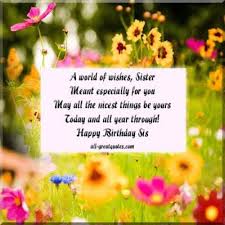 Happy Birthday Wishes For Sister Message Pin By Wishes And Messages On Happy Birthday Wishes Birthday Messages For Sister Happy Birthday Fun Birthday Wishes Messages