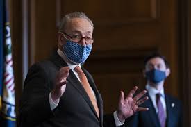 Alison schumer, elizabeth weiland, and senate minority leader chuck schumer. Chuck Schumer Wants Emergency Over Climate Change After Donald Trump S For Stupid Wall