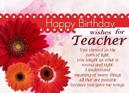 Happy Birthday Wishes For Teacher In Hindi 59 Happy Birthday Wishes For Teacher Quotes And Messages And Images 2 Wishes For Teacher Birthday Wishes For Teacher Happy Birthday Teacher