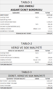 Son dakika | asgari ücret belli oldu! 2021 Yili Emekli Calisanin Sgdp Alacagi Asgari Ucret Belli Oldu Muhasebe News