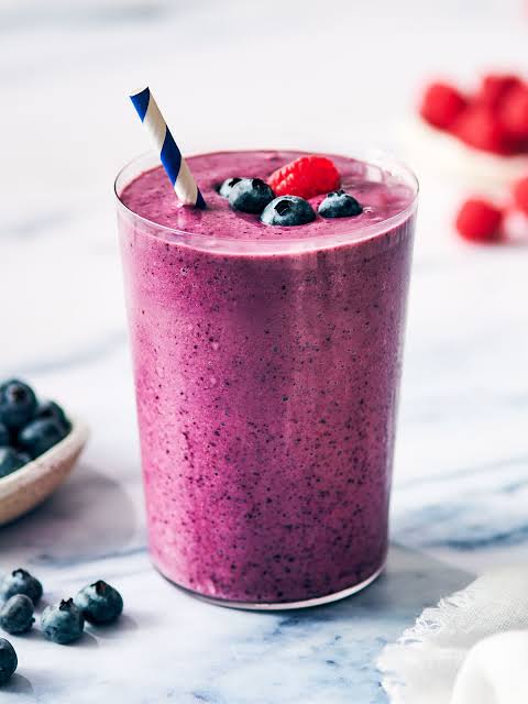 Blueberry Raspberry Smoothie
