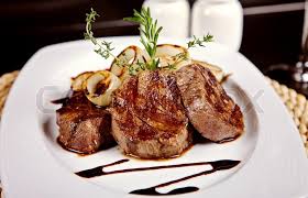 Pour mixture over beef slices and marinate for at least 30 minutes. Beef Steak With Soy Sauce Thyme Stock Image Colourbox