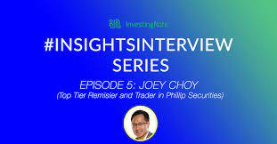 Insightsinterview With Joey Choy, Top Tier Remisier, Educator And Chief  Trainer