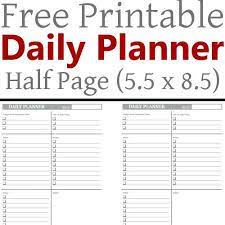 Practice addition to make 10 with these super cute, free printable ice cream printables clip cards. Daily Planner 5 5 X 8 5 Free Printable Diy Home Sweet Home Daily Planner Printables Free Planner Printables Free Daily Planner Printable