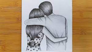 How To Draw Romantic Couple With Pencil Sketch Step By Step Youtube Read love couple sketch drawing or find other post and pictures about pencil sketch.