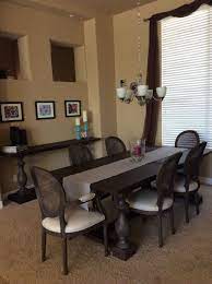 Restoration Hardware Monastery Table And Cane Back Chairs Dining Room Decor Home Decor Leather Chaise Lounge Chair