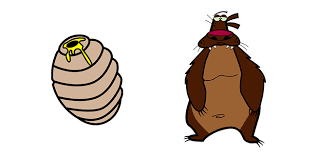The Angry Beavers Barry Bear & Hive Cursor