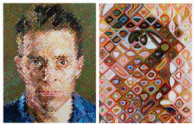 Chuck close paintings chuck close portraits famous portraits photographer self portrait famous photographers photorealism museum of modern art artist art american artists. Color Grid Variation For Wmis Students Chuck Close Chuck Close Portraits Art Appreciation