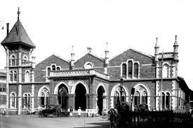 Churchgate Station Bombay in the late 1800s