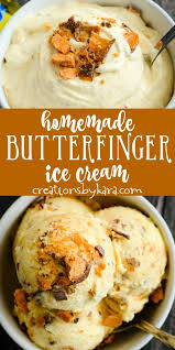 Bring to a boil over medium heat; Homemade Butterfinger Ice Cream Recipe Creations By Kara