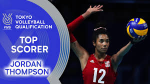Cincinnati's jordan thompson keys usa. Jordan Thompson Is Electrifying At The Net Top Scorer Volleyball Olympic Qualification 2019 Youtube