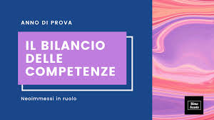 Dima Scuola Neoassunti E Anno Di Prova Bilancio Delle Competenze