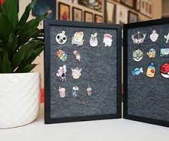 Enamel Pin Frame Display Pin Collection Displays Enamel Pin Display Frame Display