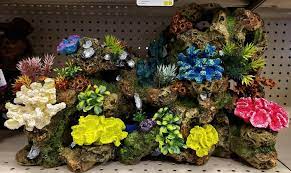 Includes marshall, rubble, chase and skye; Top Fin Stone Coral Bubbler Aquarium Ornament Fish Ornaments Petsmart