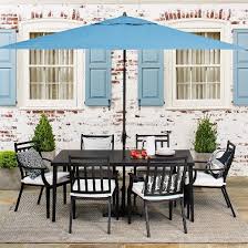 Fairmont Steel 7 Piece Patio Dining Set Threshold Target Patio Furniture Collection Patio Furniture Sets Outdoor Patio Set
