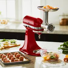 kitchenaid mixer metal food grinder