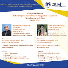 Untuk proposal penelitian yang diajukan sebagai tugas akhir perkuliahan proposal penelitian. Informasi Bedah Proposal Penelitian Tahun 2019 Lembaga Penelitian Dan Pengabdian Masyarakat