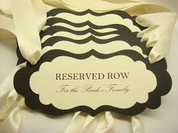 Wedding Reserved Row Pew Or Chair Signs Reserve Seat Signs Etsy Wedding Ceremony Seating Reserved Wedding Signs Wedding Signs