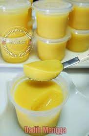 Homekreation Kitchen Corner Soft Mango Jelly Dadih Mangga Mango Jelly Jelly Desserts Dessert Dishes