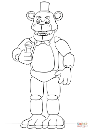 Freddy Fazbear Super Coloring In 2020 Fnaf Coloring Pages Coloring Pages Coloring Books