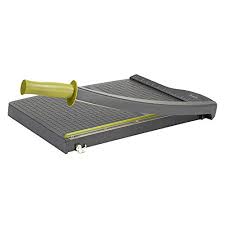 Guillotine paper cutters, on the other hand, have their cutting blades attached to a long arm with a handle. Top10 Paper Cutter For Cardstock Scrapbooking Bookbinding