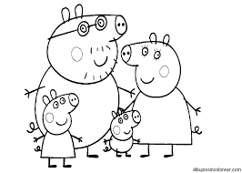 Peppa Pig Para Colorear Pdf