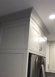 Yes, rough lumber shrinkage is the cause of crown molding gap. What Can I Do With The Half Foot Gap Between The Top Of The Cabinet And Ceiling Redflagdeals Com Forums