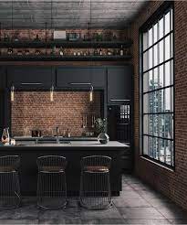 Kitchen Inspiration Loft Is All You Need The Perfect Scandinavian Style Home Industrial Kitchen Design Loft Kitchen Modern Interior Design