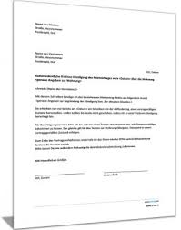 Fristlose kündigung durch den vermieter. Kuendigungsvorlagen De Mietvertrag