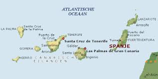 Oorspronkelijk werd deze naam alleen aan het eiland gran canaria gegeven. Kaart Van De Canarische Eilanden