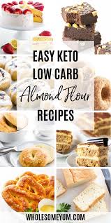 keto low carb almond flour recipes